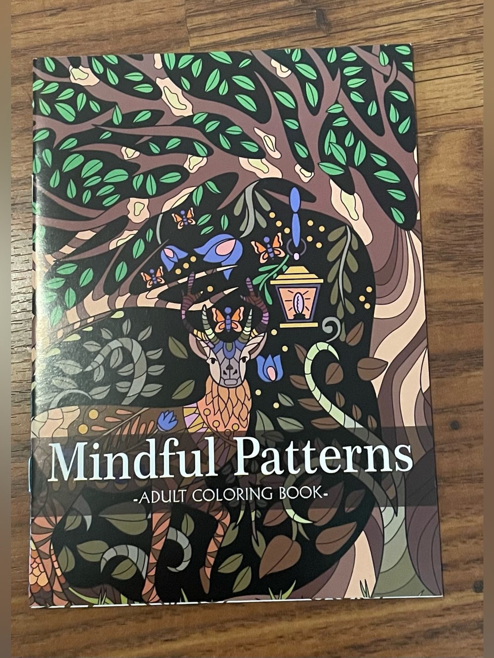 New Mindful Patterns Adult Coloring Book Pocket Size